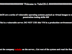 Vulnerable Operating Systems Screenshot 2