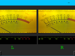VUMeter main window