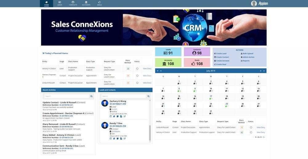 Vuram Sales ConneXions Screenshot 1