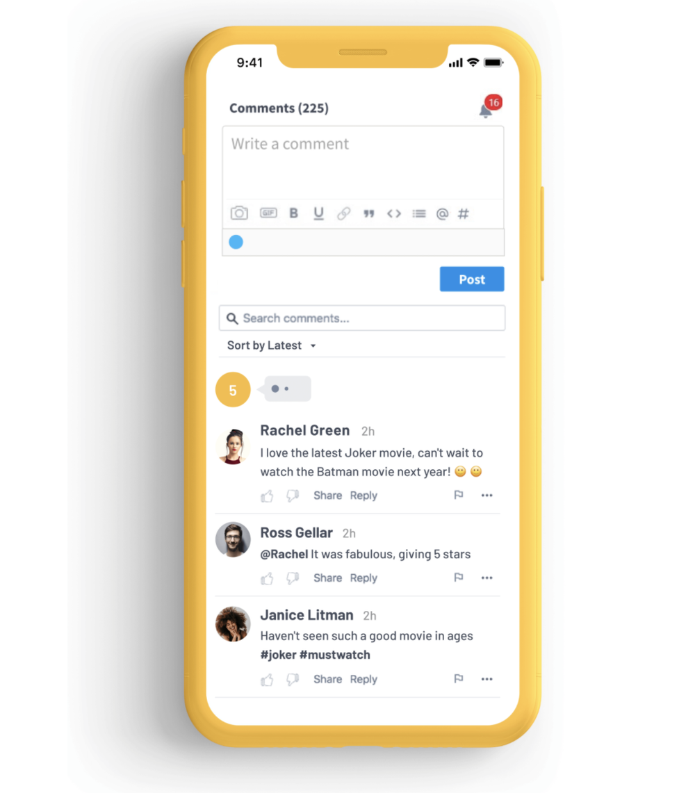 Vuukle Screenshot 1