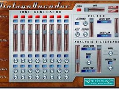 Vintage Vocoder front panel