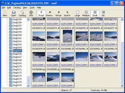 Windows: fixed locations with small thumbnails