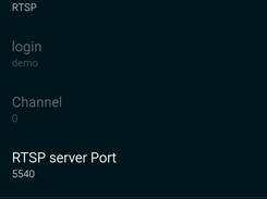VXG RTSP Server for Android Screenshot 2