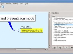 Slide editor for creating animated presentation