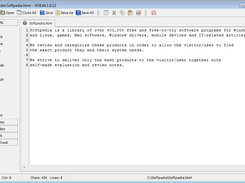 W3Edit Screenshot 1