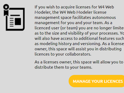 W4 WEB MODELER Screenshot 1