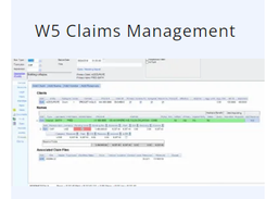 W5 Claims Screenshot 1