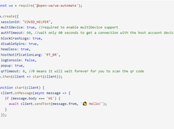 wa-automate-nodejs Screenshot 1