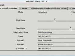 Wacom Config 2.0 dev