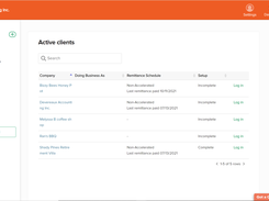 Add a client to the accounting dashboard | Easy-to-use and intuitive payroll software. This dashboard can only be accessed by accountants and bookkeepers. Learn more about our partner program: https://wagepoint.com/ca/partners