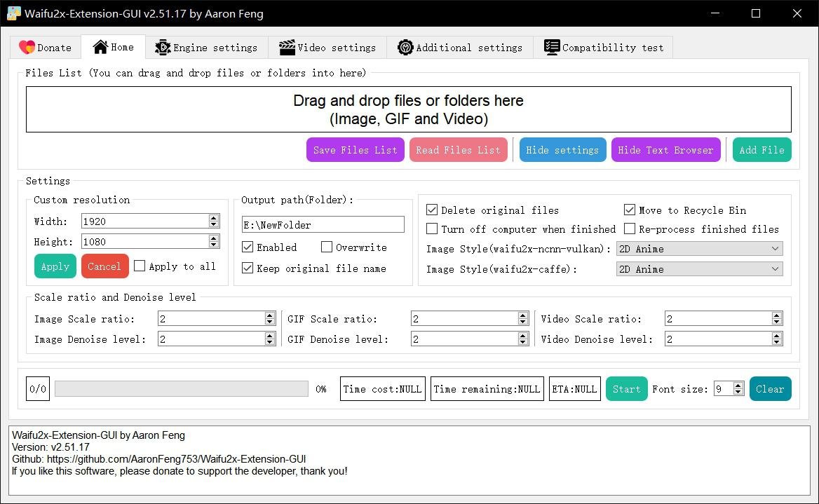 Waifu2x-Extension-GUI download | SourceForge.net