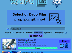 Waifu2x GUI Screenshot 1