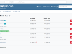 WaitlistPlus Screenshot 1