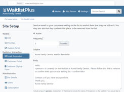 WaitlistPlus Screenshot 1