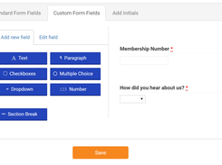 Form Builder; Add your own custom questions