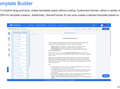 No Code Template Builder