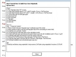 Tutorial "How to Make"