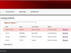 Clients management