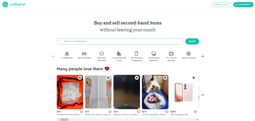 wallapop Screenshot 1