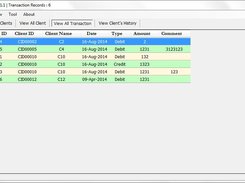 Viewing Transactions