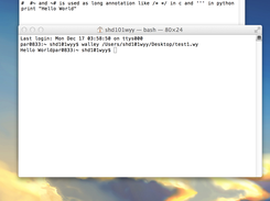 Annotation and Hello World