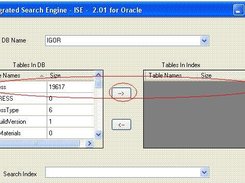 Select table for creating Fuzzy - Full text Index