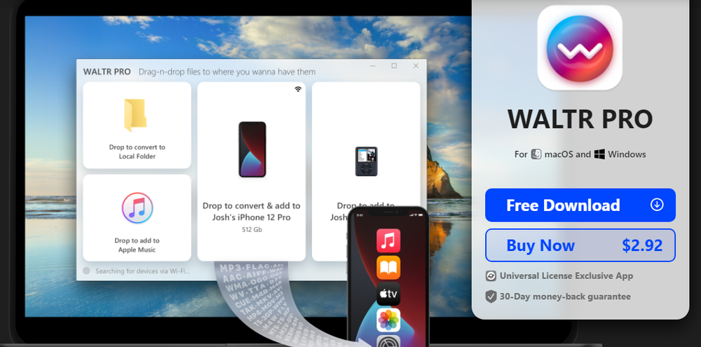 WALTR PRO Screenshot 1