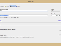 WAN Killer Screenshot 1