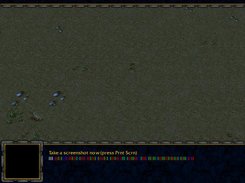 Screenshot of the sample map with a color-coded save code