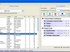 A sample army under construction.