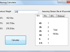 Warmup Calculator