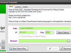 Wascal Server Setup