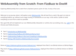 WebAssembly from Scratch Screenshot 1