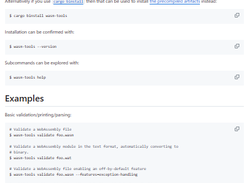 wasm-tools Screenshot 1