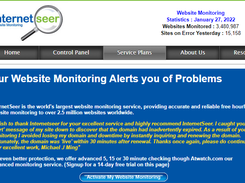 InternetSeer Screenshot 1