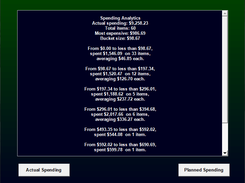 Sample Spending Analytics