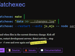 Watchexec Screenshot 1