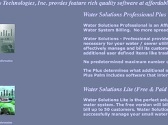 Water Solutions Professional Screenshot 1