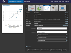 Whether you need to create a new report or adjust an existing one, use Report Builder to quickly filter the data you need, organize it to answer your questions, and create a variety of visualizations. 