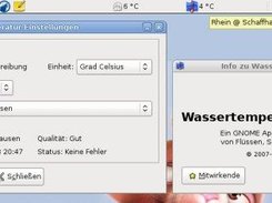 Water Temperature Applet 0.4.0 in German