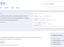 Watir Screenshot 1