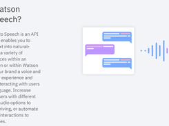 IBM Watson Text to Speech Screenshot 1