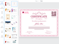 Issuer Portal: Pick from 1000+ Templates