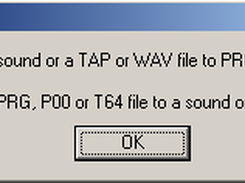 WAV-PRG's first window