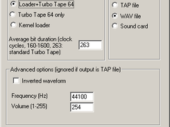 Conversions from PRG, P00 or T64 to tape