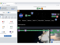 WAVE Web Accessibility Evaluation Tool Screenshot 1