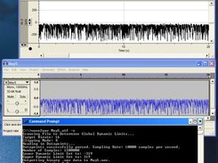A real-world conversion between a wave and a sound file.