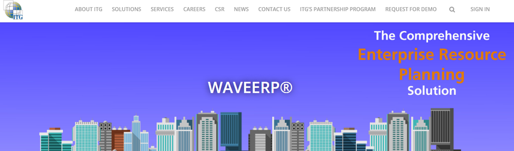 WaveERP Screenshot 1