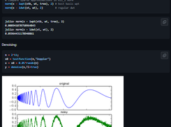Wavelets.jl Screenshot 1