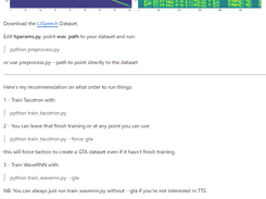 WaveRNN Screenshot 1